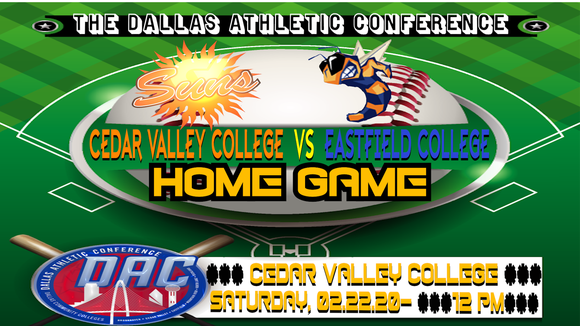 DAC BASEBALL: CVC VS EFC.