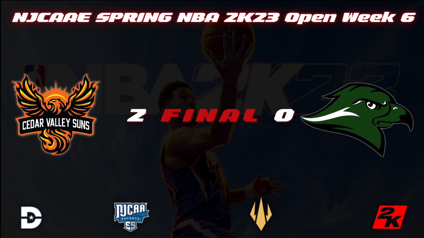 Suns NBA 2K Sweeps Umpqua CC in Week 6