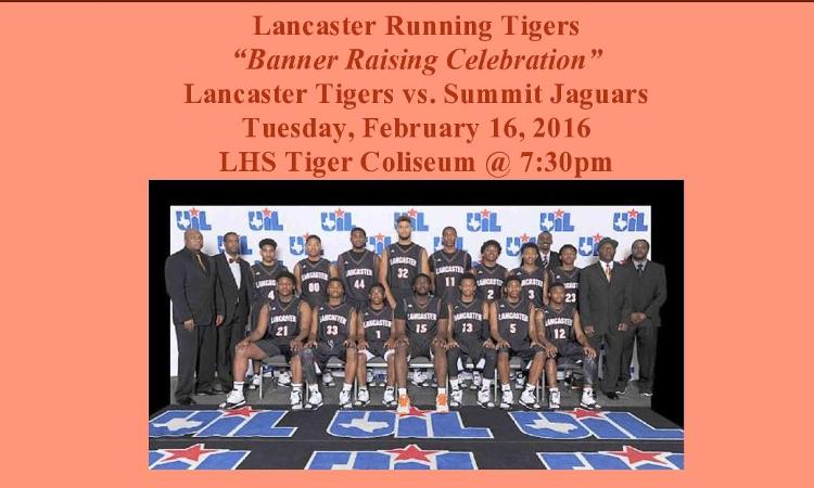 Lancaster Running Tigers "Banner Raising Celebration"