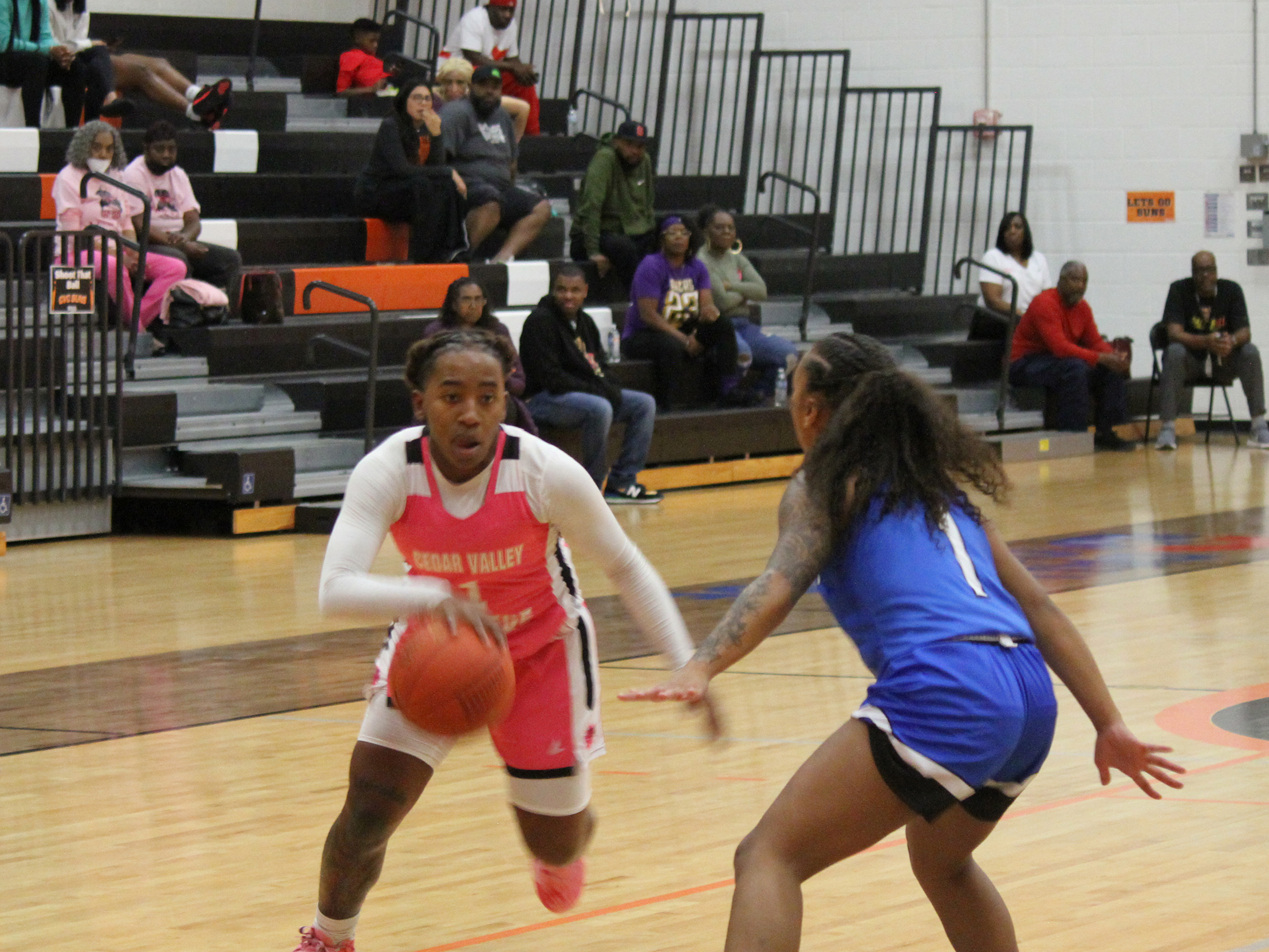 Dallas College Cedar Valley's Nakia Brumley was named the Dallas Athletic Conference women's basketball Player of the Week. 
