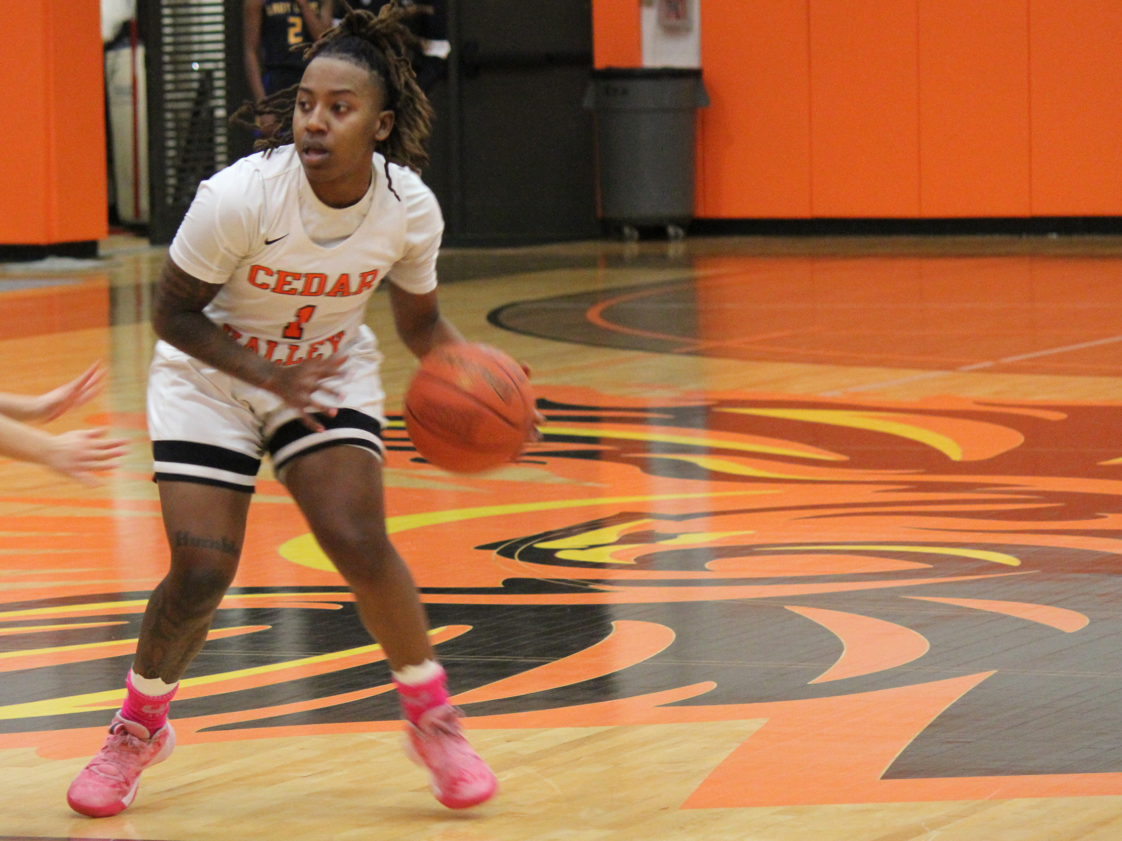 Nakia Brumley, Dallas College Cedar Valley women's basketball. 